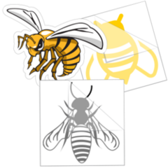 Bee Stickers