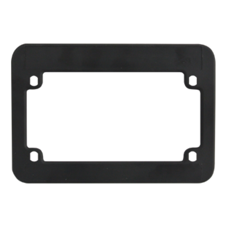 Blank Black Plastic Motorcycle Frame