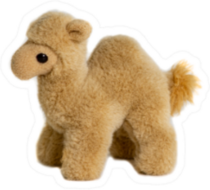 Soft Toy Camel For Children Sticker